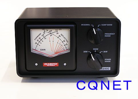SX 240C 第一電波工業 SWRパワー計 (交差形電力計) radiopedal.uy