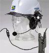 ヘルメット用ヘッドセッ トEME-40A