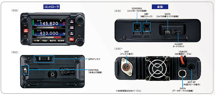 FTM-400XD 八重洲無線 C4FM FDMA/FM 144/430MHzおもちゃ・ホビー・グッズ